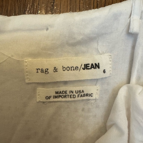 Rag & Bone Cream Cotton Dress - Picture 9 of 9